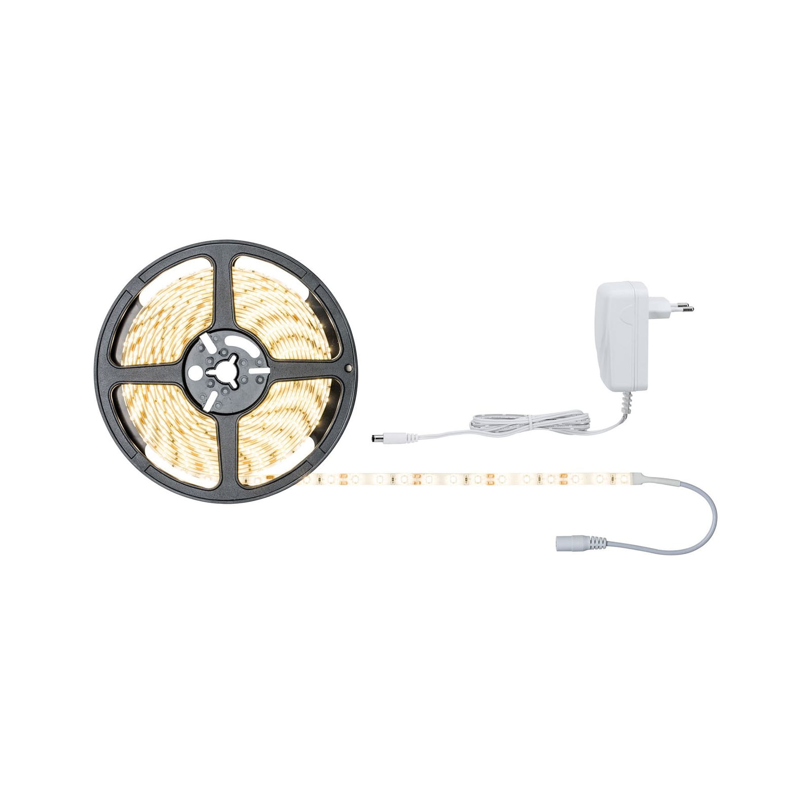 Detalj av LED-stripe SimpLED sett 5m varmhvit 17W hvit lysdioder