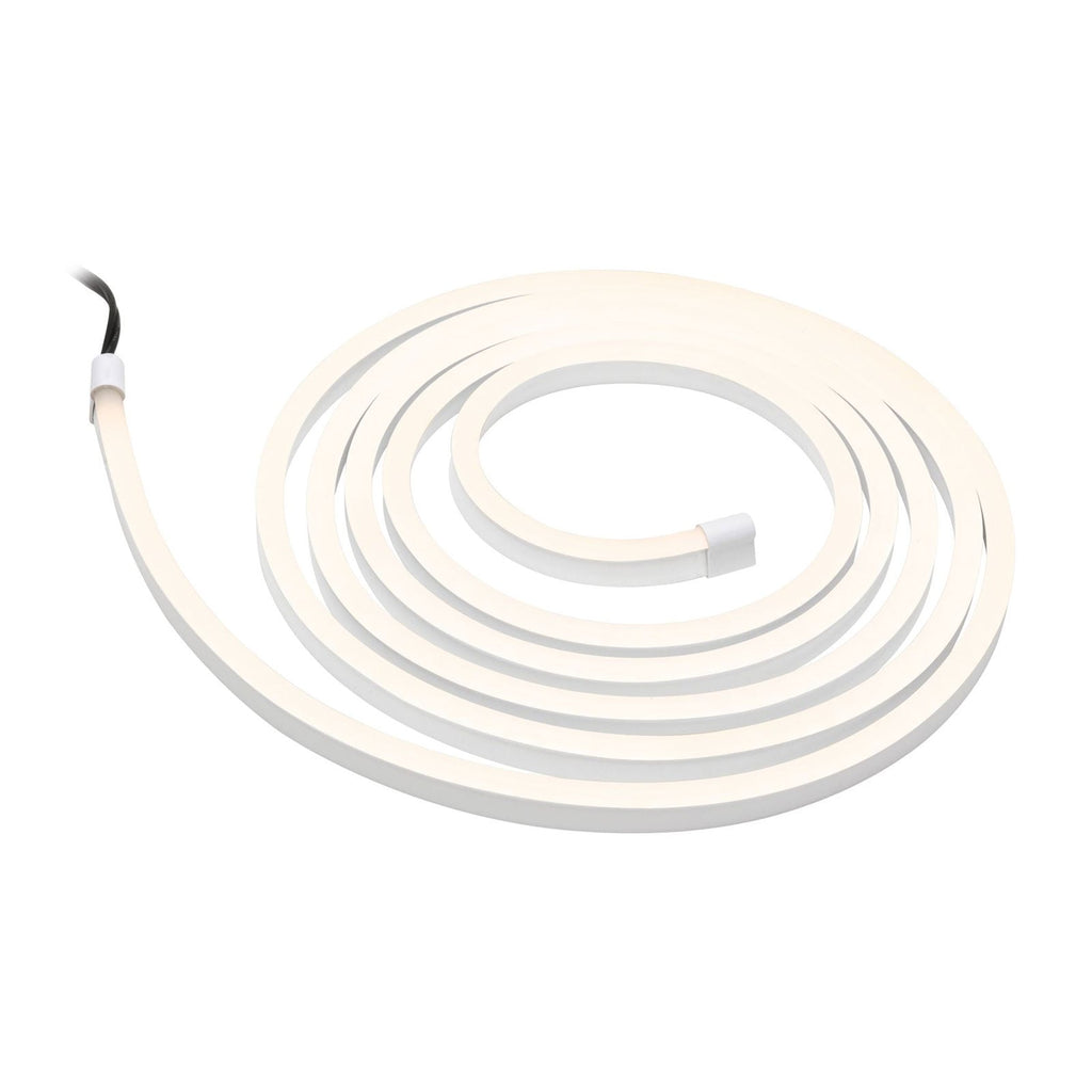 LED-stripe SimpLED utendørs varmhvit 3m 12W IP65 forfra