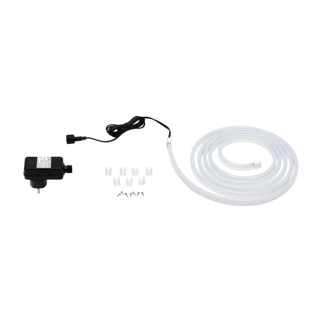 LED-stripe SimpLED utendørs varmhvit 3m 12W IP65 lyslinje på vegg