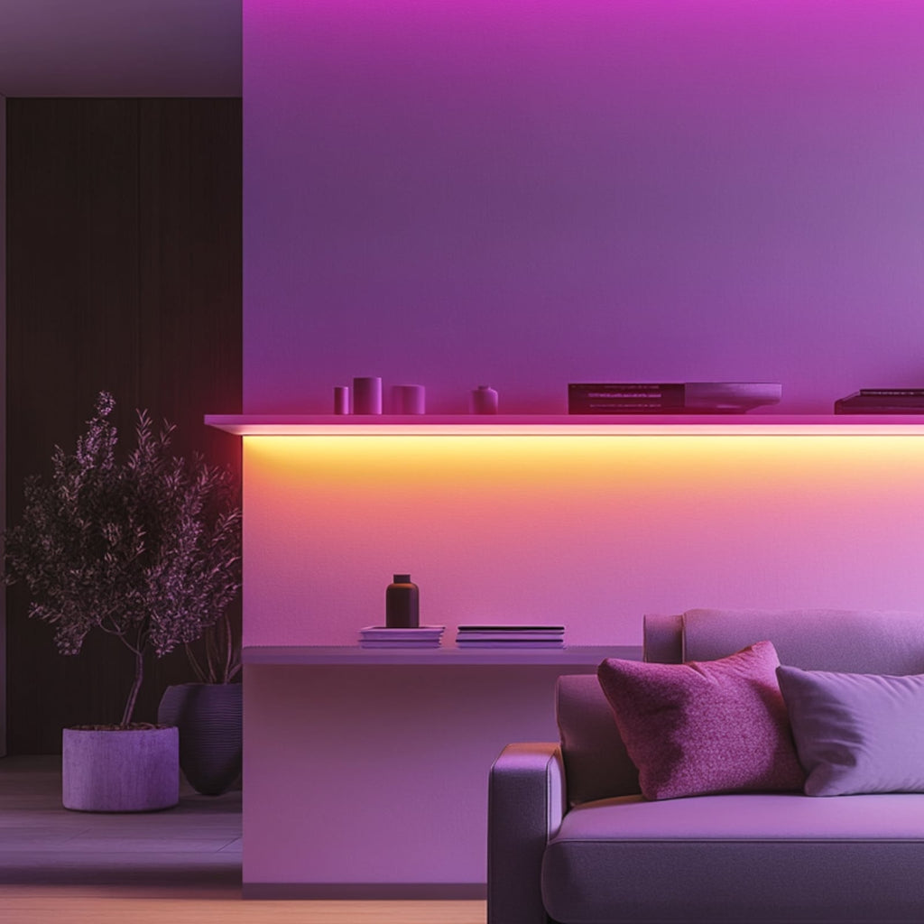 LED-stripe Smart Striplight CCT RGB WiFi 5m 24W dimbar - Calex bakside