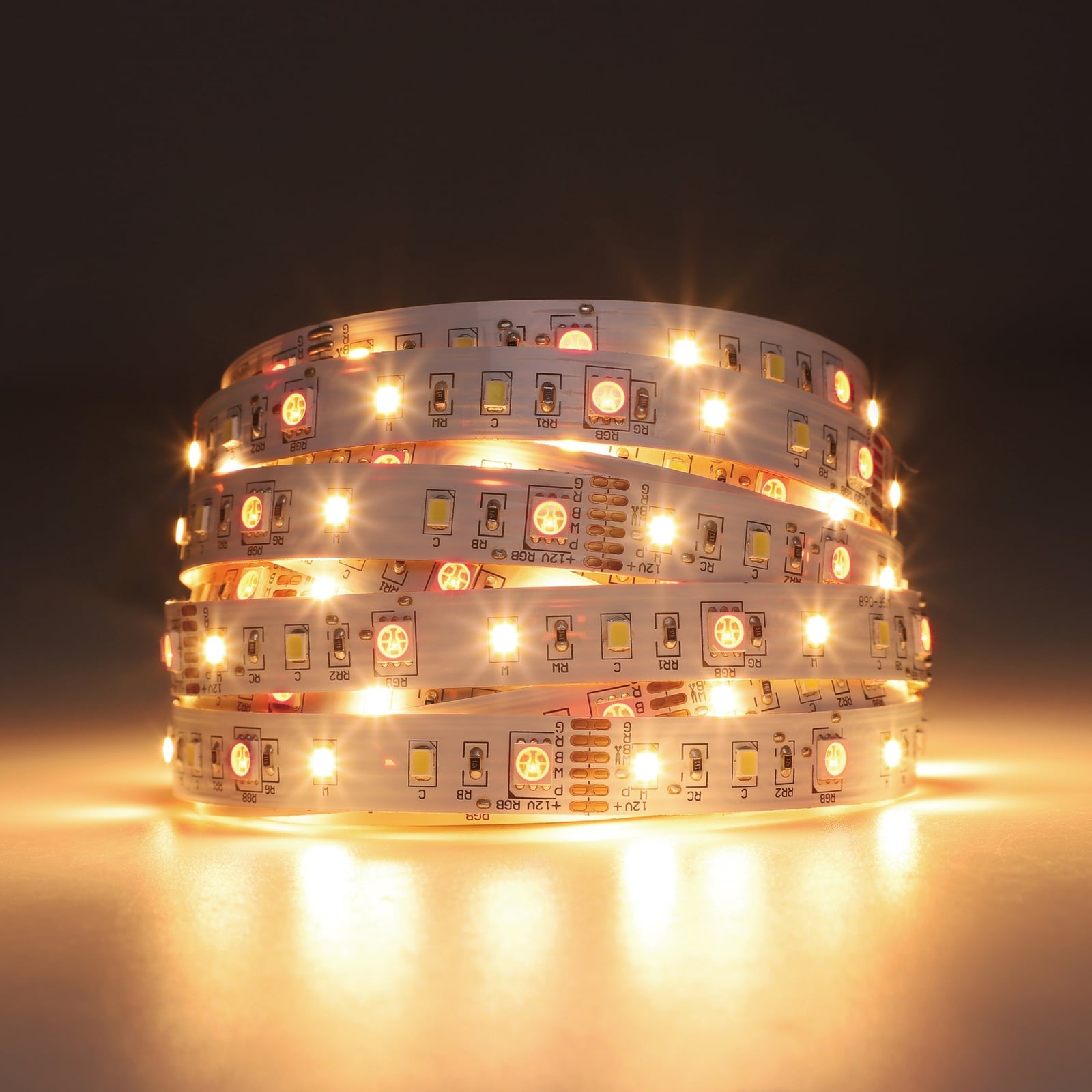 LED-stripe Stripe-Z 5 m RGBW dimbar Zigbee 9,2W - EGLO connect strømforsyning