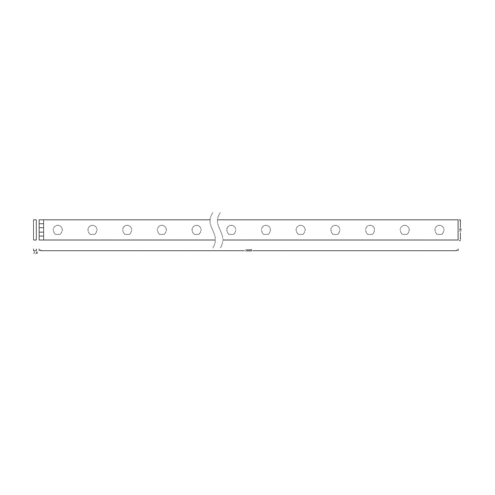 LED-stripe SUN@Home Flex CCT dimbar 3m CRI 95 WiFi appstyring