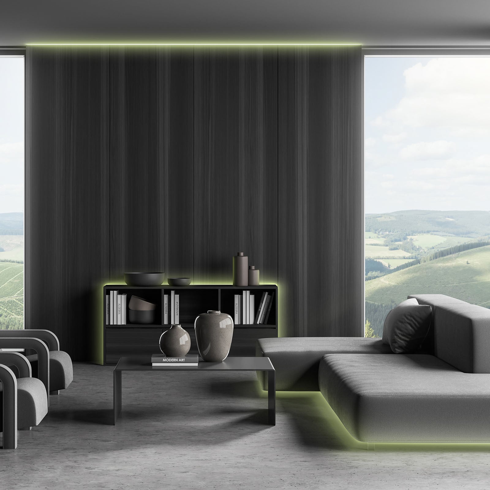 LED-stripe Superline RGBW dimbar 10m IP44 med fjernkontroll detalj