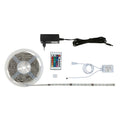 LED-stripe Superline sett 3 m RGB dimbar med fjernkontroll forfra