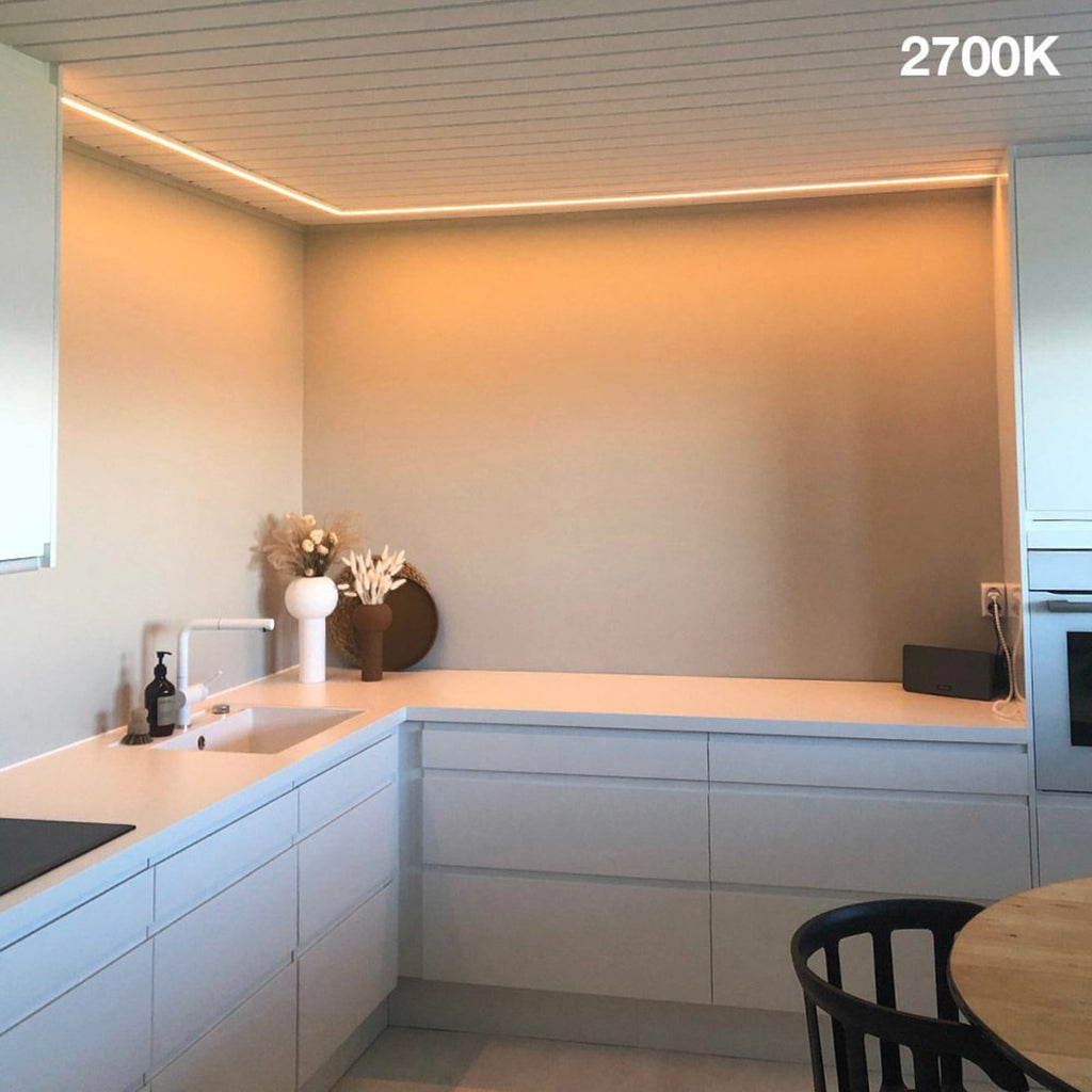 LED-stripe Tunable White 10m 125W 2700-6500K dimbar bakside
