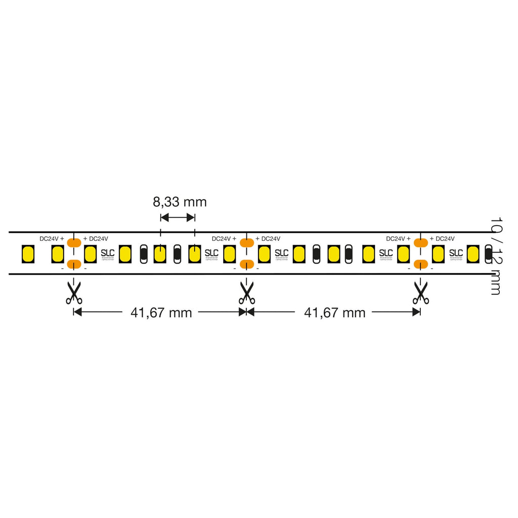 LED-stripe Ultra Long 30m dimbar IP67 240W 4000K - The Light Group montert