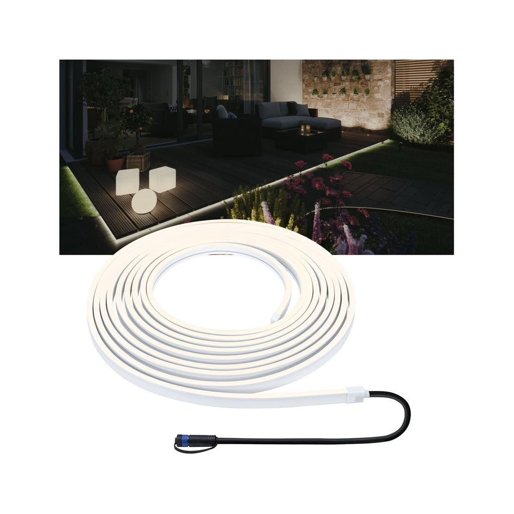 LED-stripe utendørs dimbar 10 m 46W 3000K - Paulmann forfra