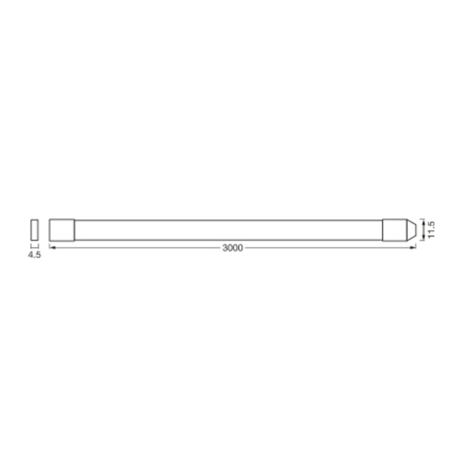Detalj av LED-stripe utendørs RGBW 300 cm WiFi dimbar IP44 - LEDVANCE SMART+