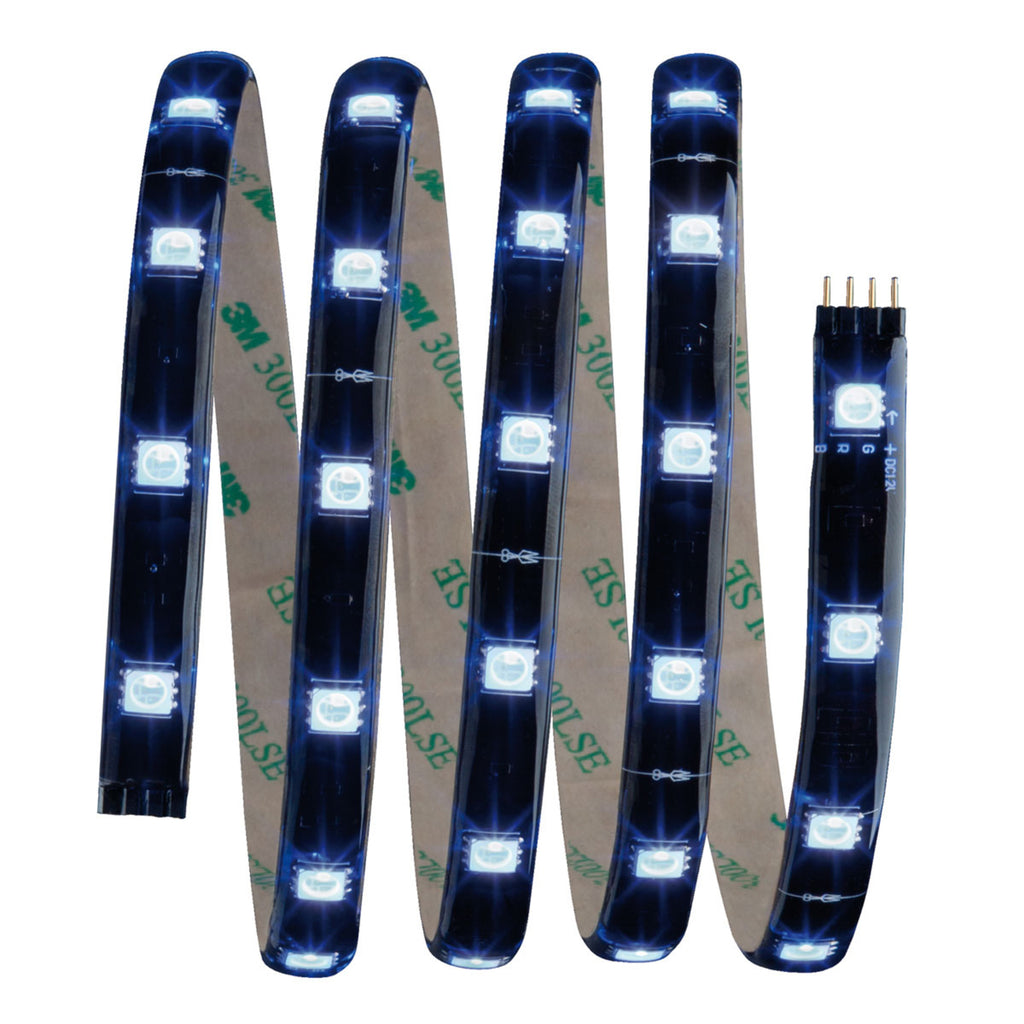 LED-stripe YourLED basissett RGB 1,5 m med fjernkontroll nærbilde
