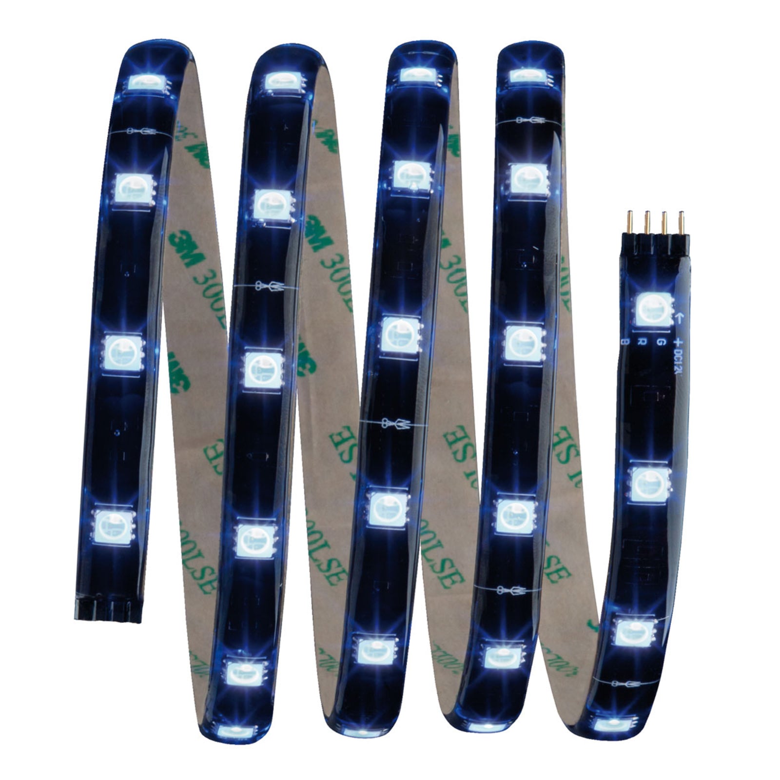 LED-stripe YourLED basissett RGB 1,5 m med fjernkontroll nærbilde