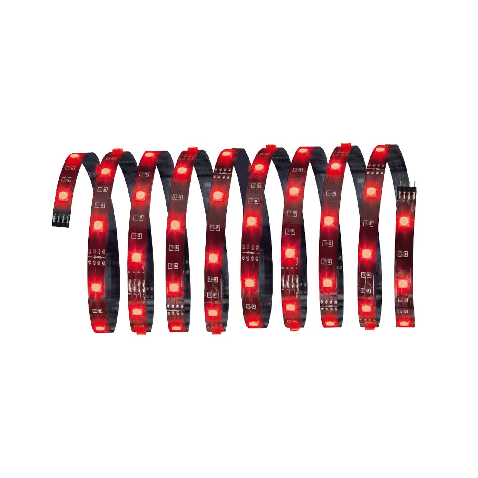 LED-stripe YourLED ECO RGB dimbar 300 cm svart detalj