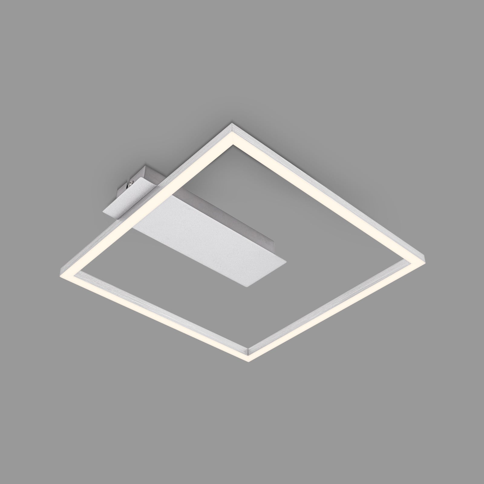 LED taklampe 3771 rammeform aluminium montert i rom