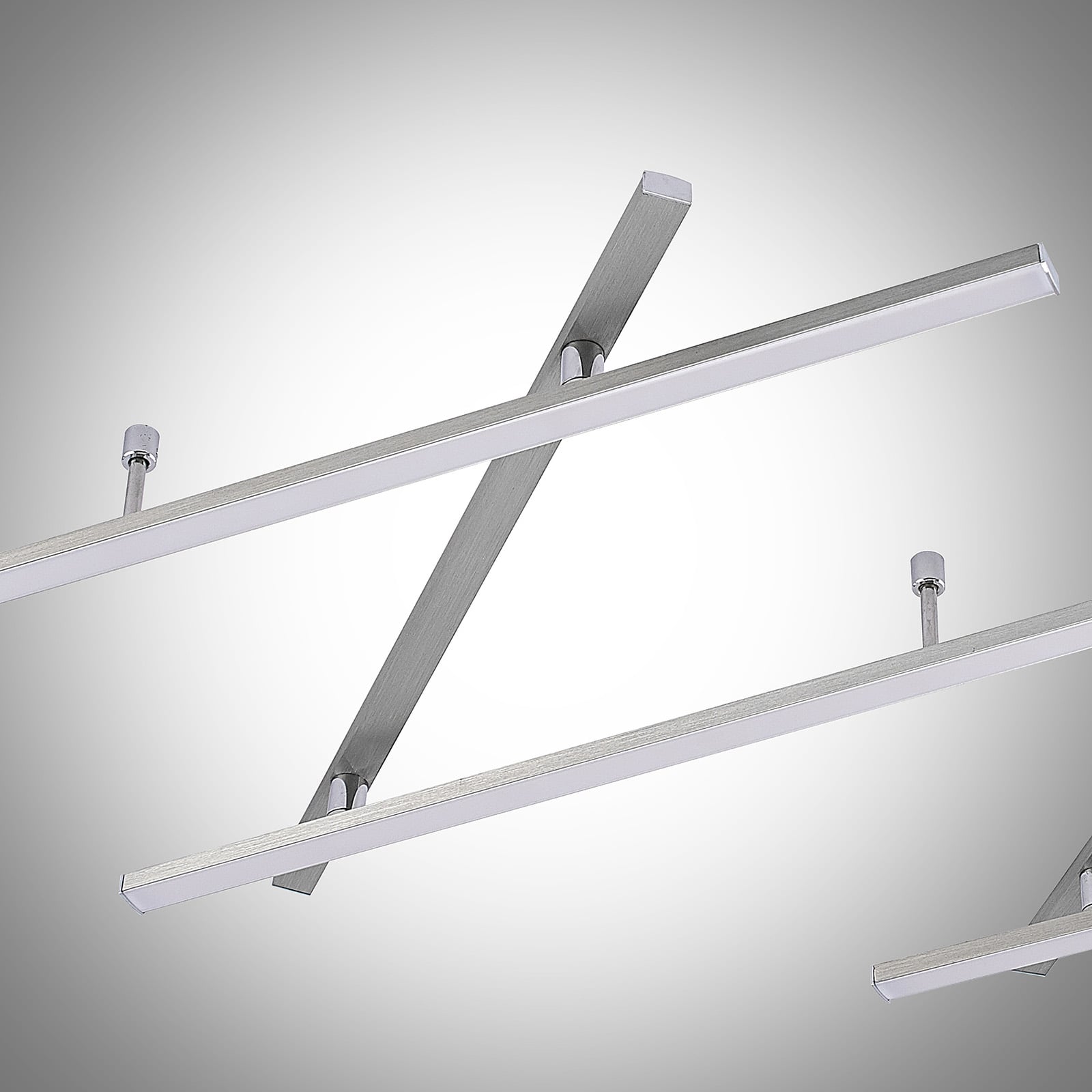 LED taklampe Acia dimbar nikkel 250 cm 25W stålmateriale