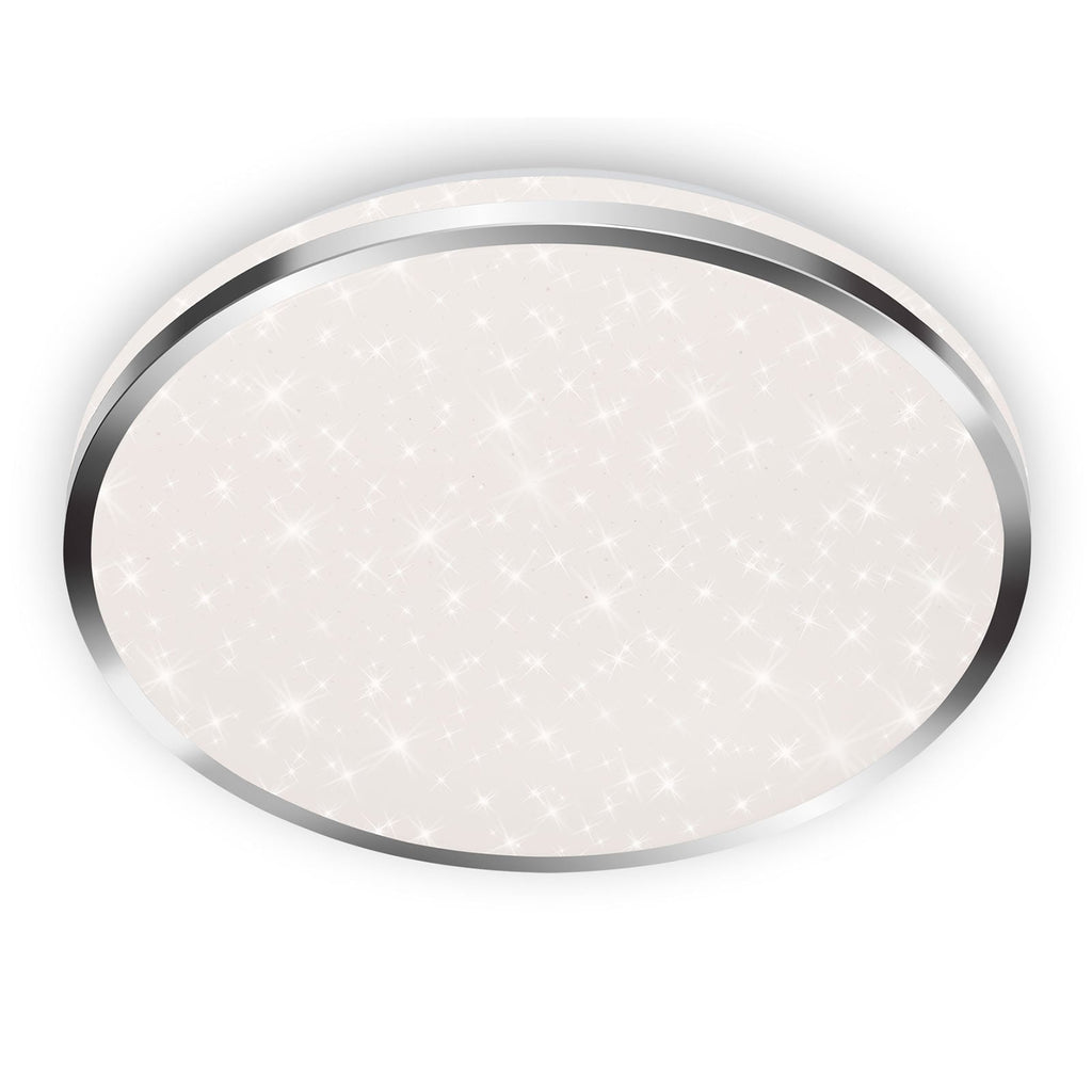 LED taklampe Acorus stjerndekor forfra