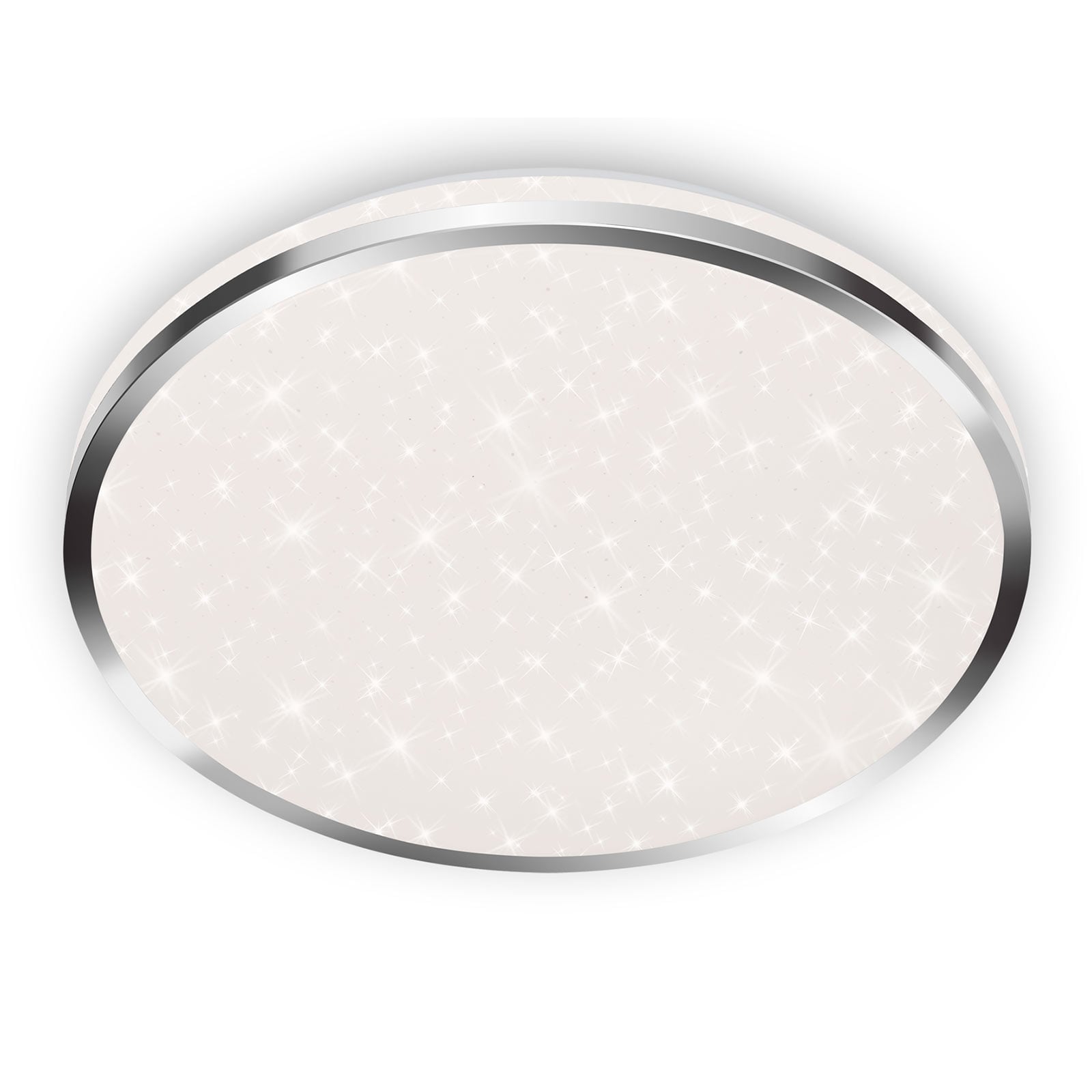 LED taklampe Acorus stjerndekor forfra