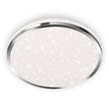 LED taklampe Acorus stjerndekor forfra