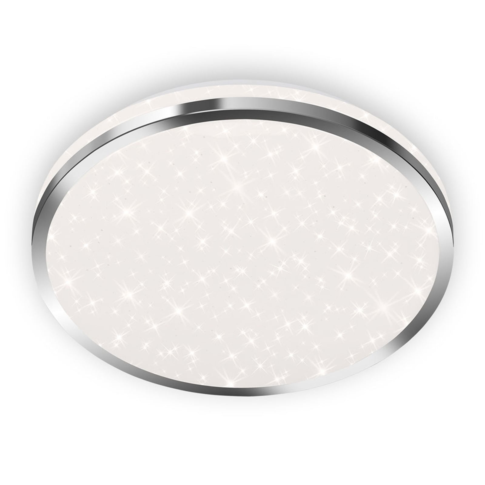 LED taklampe Acorus stjerndekor forfra