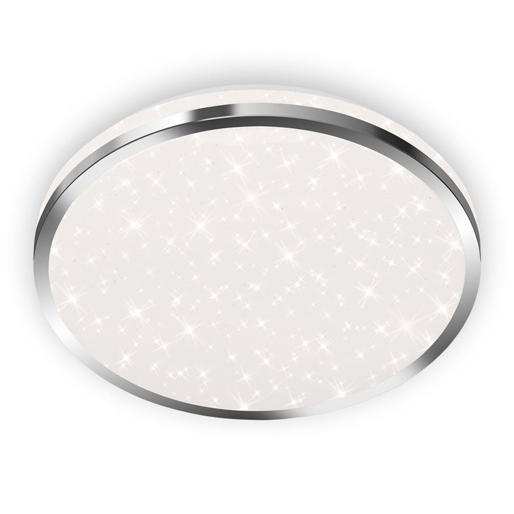 LED taklampe Acorus stjerndekor forfra