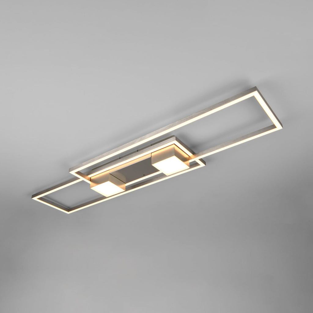 LED taklampe Albany dimbar CCT aluminium bakside