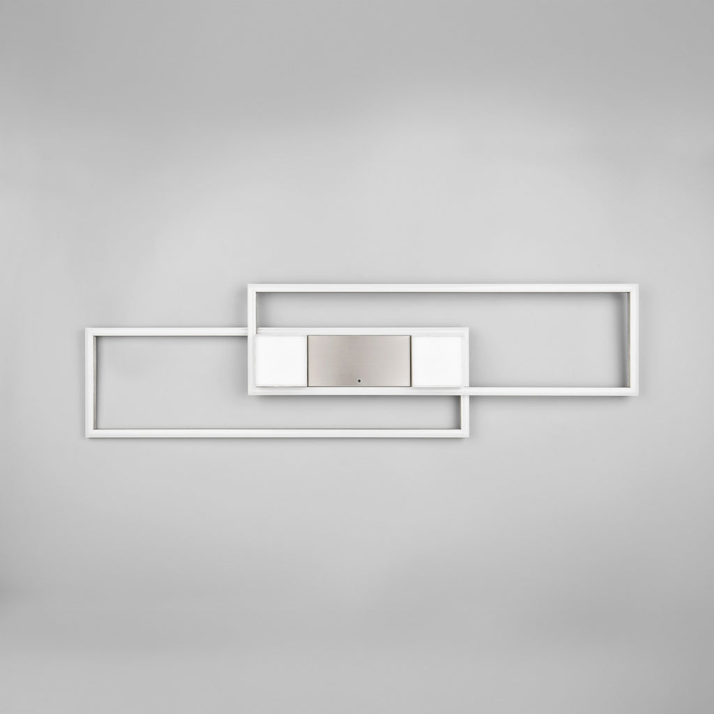 LED taklampe Albany dimbar CCT aluminium montert i rom
