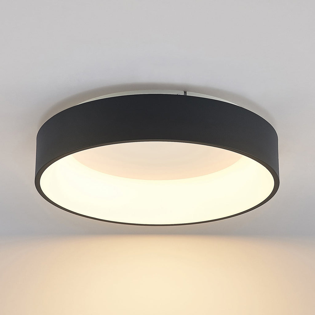 LED taklampe Aleksi dimbar svart CCT Ø45 cm 27W - Arcchio
