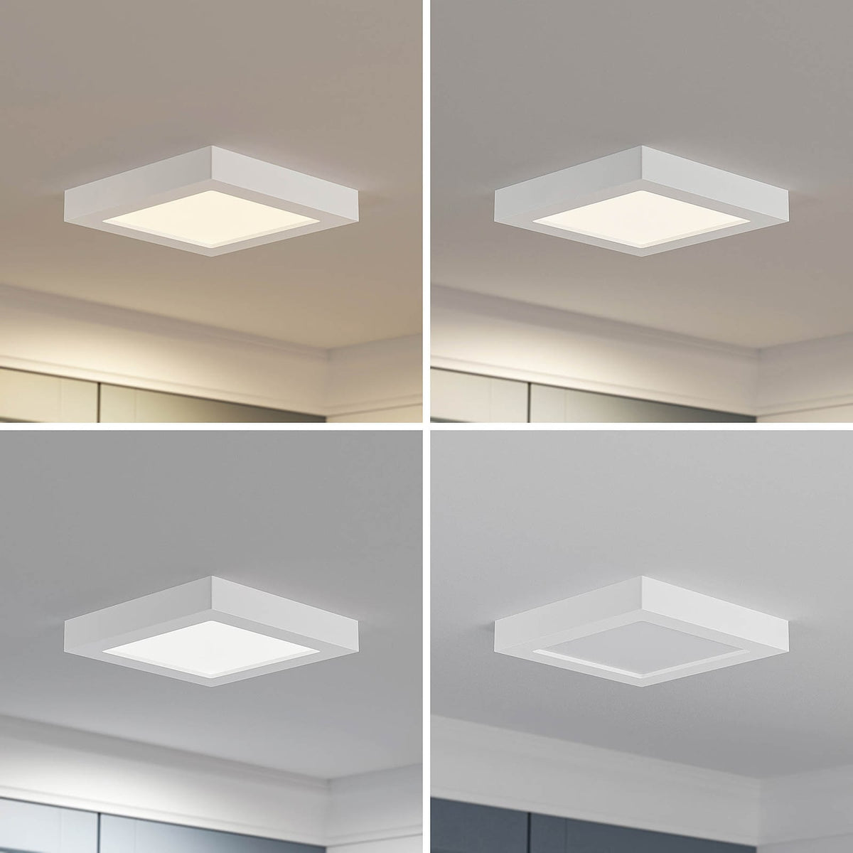 LED taklampe Alette dimbar hvit lysmodus