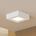 LED taklampe Alette hvit 12,2 cm dimbar IP44 forfra