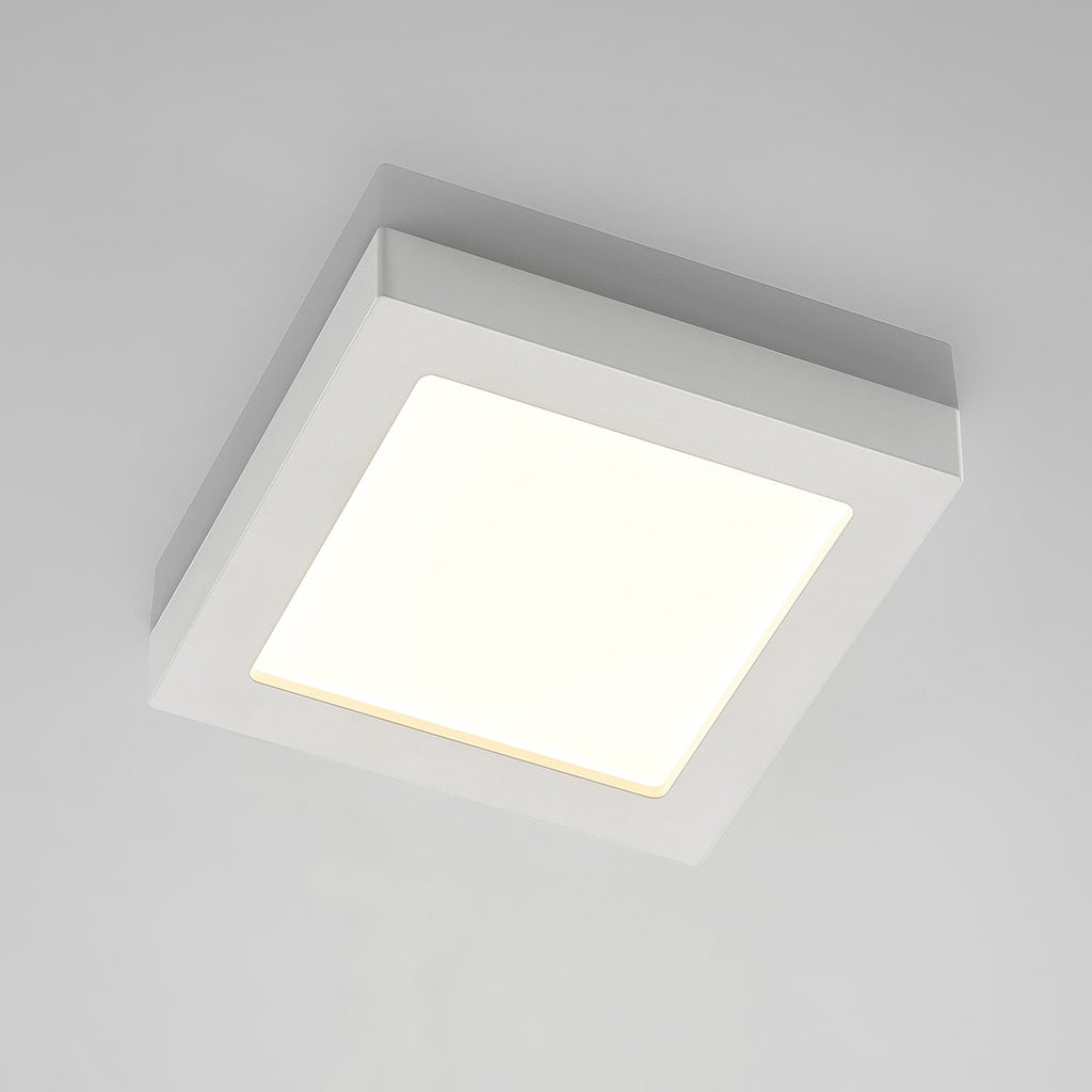 LED taklampe Alette hvit 22,7 cm 24W dimbar IP44 side