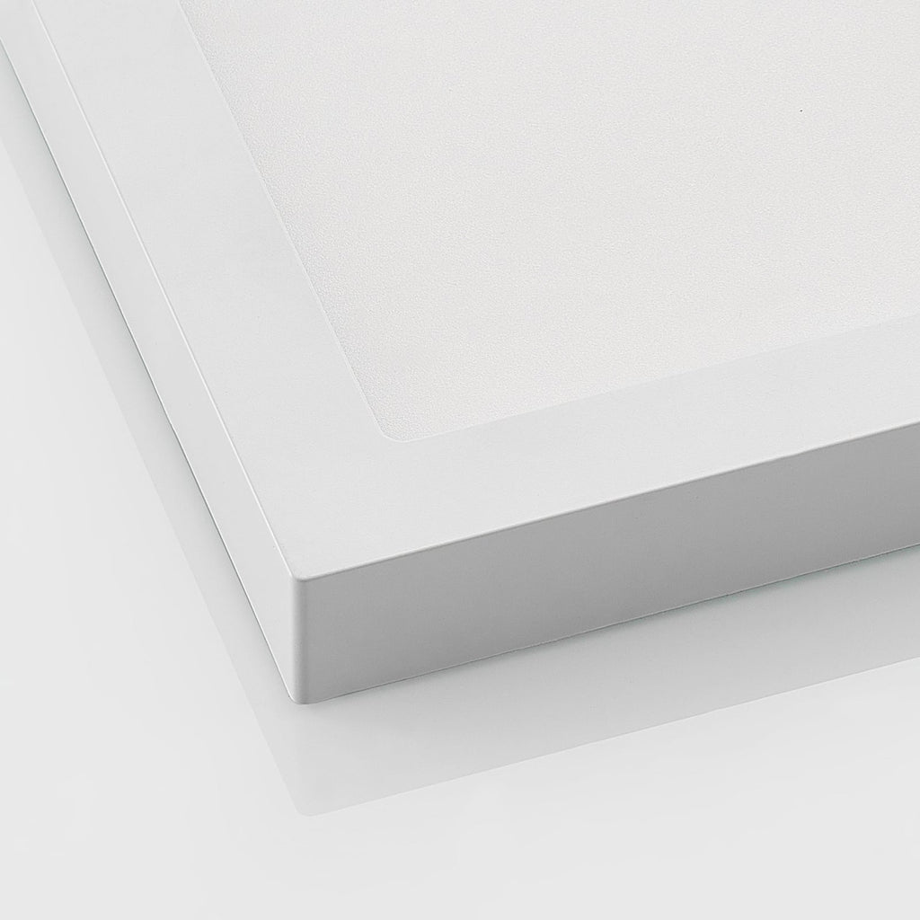 LED taklampe Alette hvit 22,7 cm 24W dimbar IP44 lysdetalj