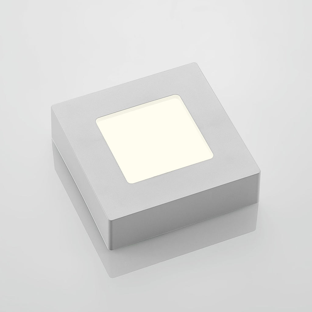 LED taklampe Alette hvit 12,2 cm dimbar IP44 lysbilde
