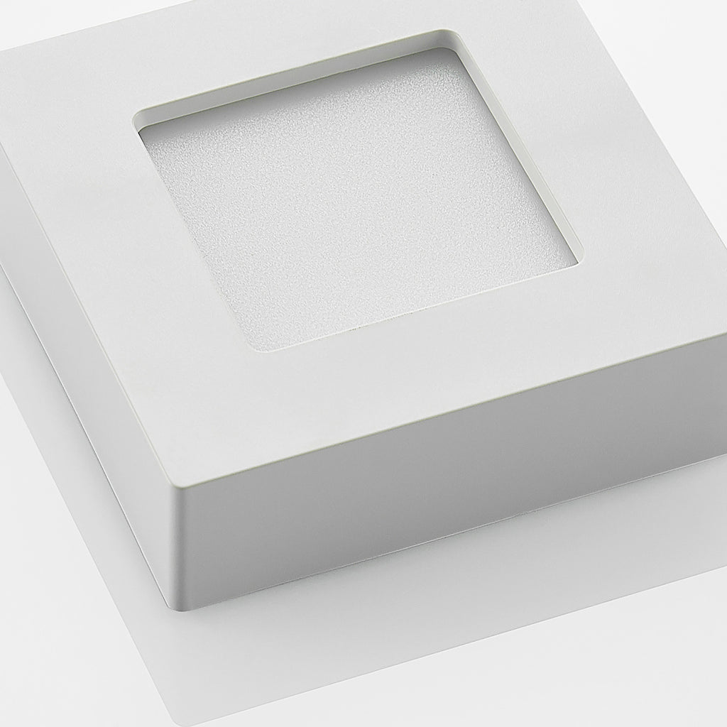 LED taklampe Alette hvit 12,2 cm dimbar IP44 oversikt