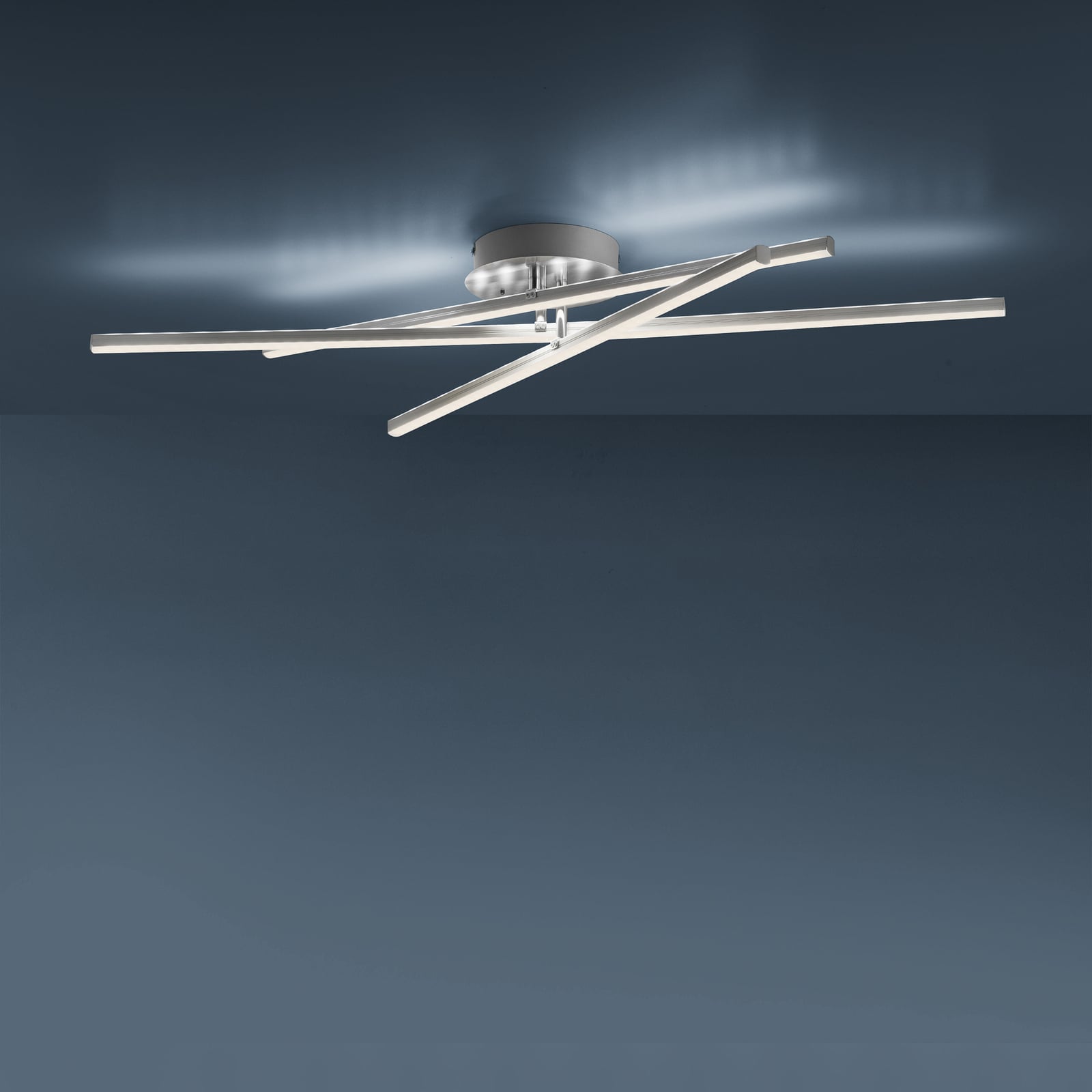 LED taklampe Alina CCT RGB dimbar med fjernkontroll 78 cm svingbare leuchtstabe