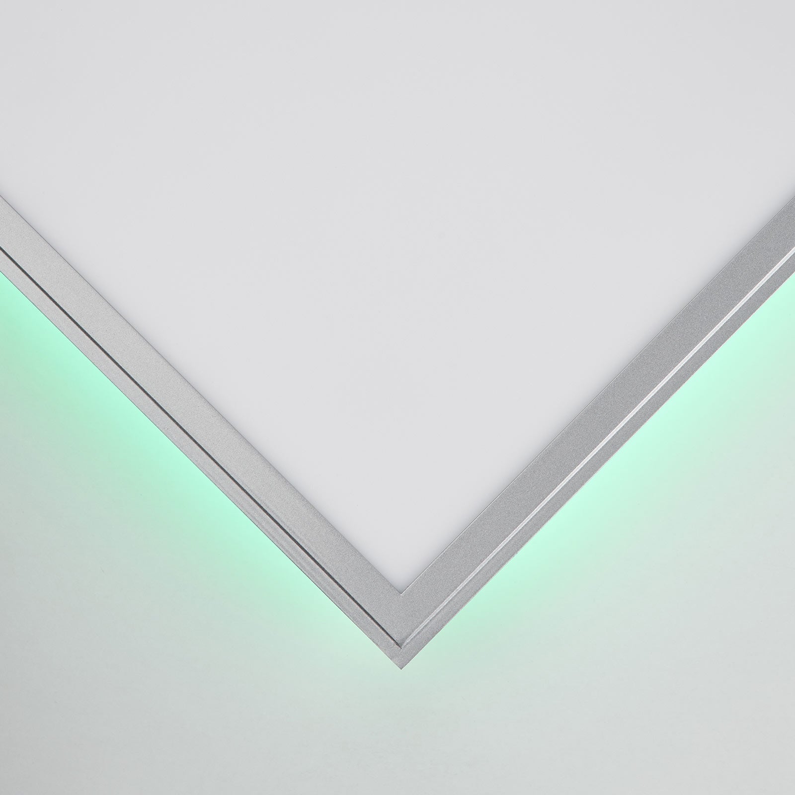 LED taklampe Alissa sølv RGB fjernkontroll fjernkontroll