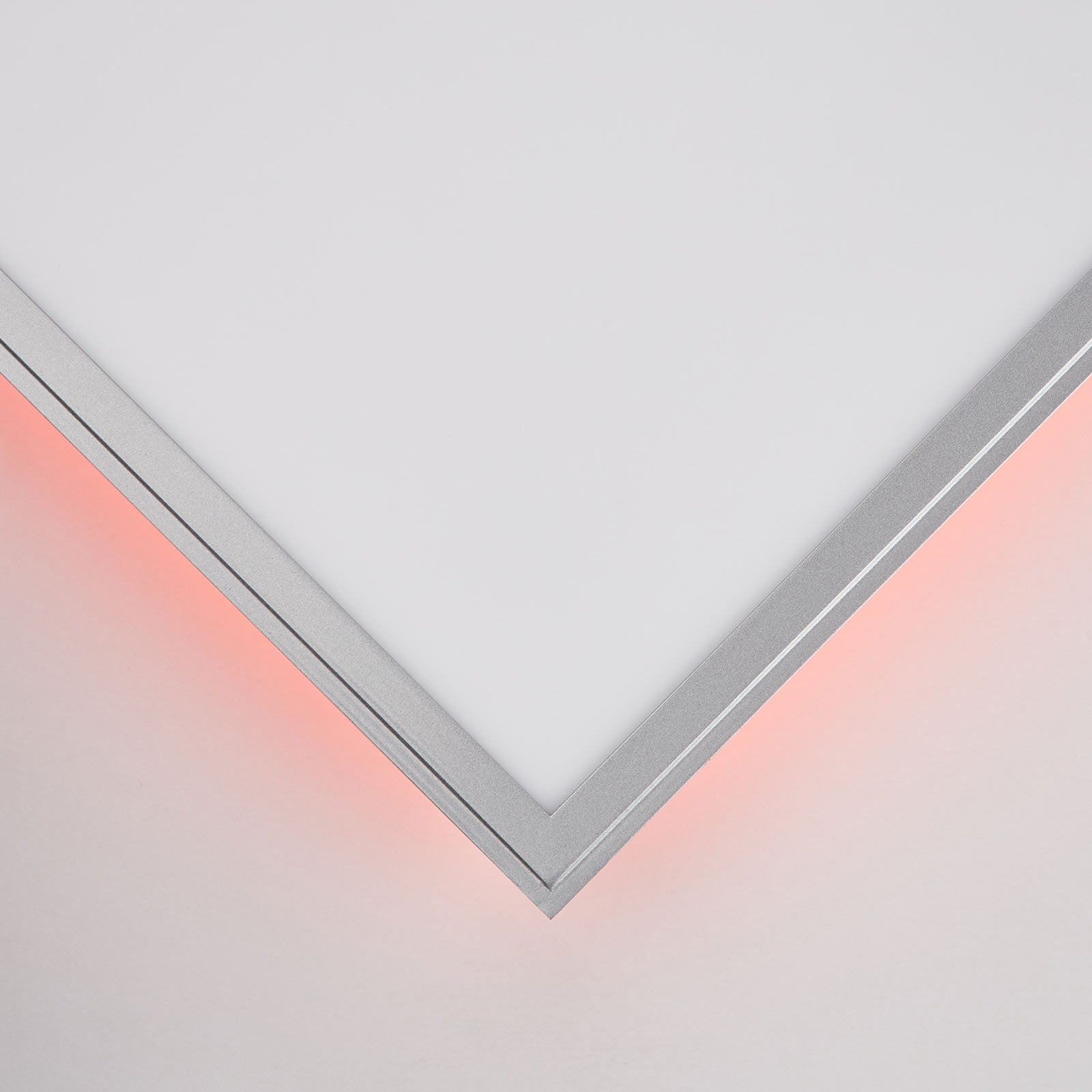 LED taklampe Alissa sølv RGB fjernkontroll lysmodus