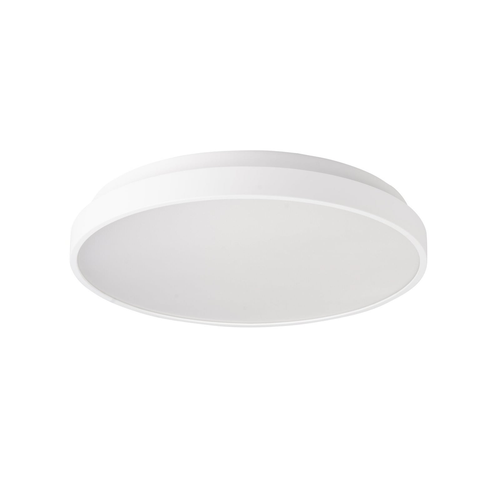 LED taklampe ALPHA hvit Ø40 cm dimbar IP44 30W fra The Light Group foran