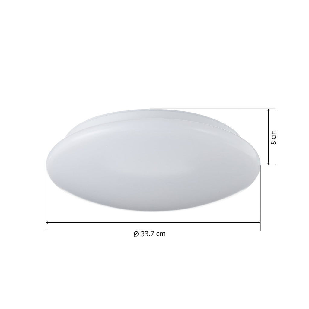 Detalj av bevegelsessensor på LED taklampe Altona