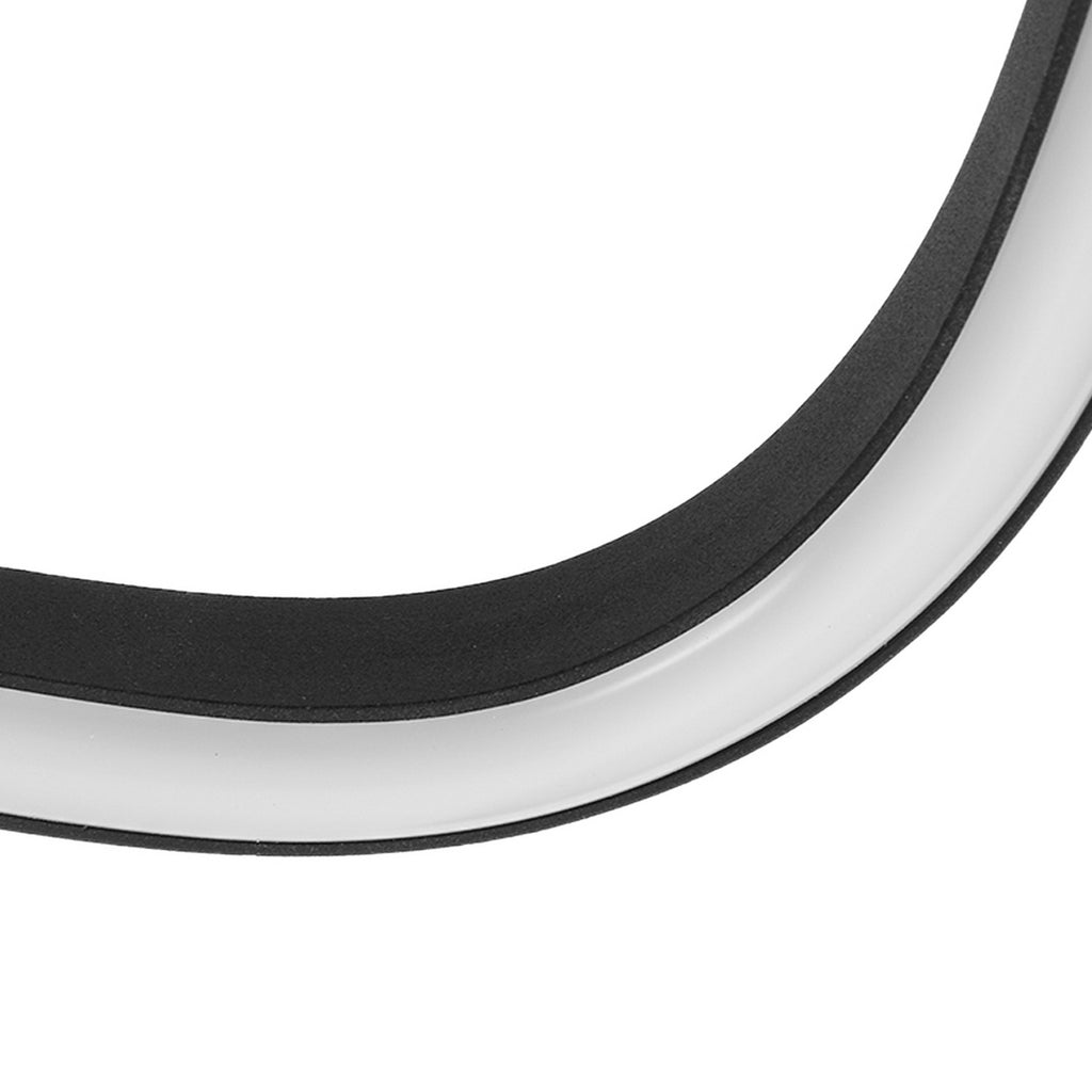 LED taklampe Amiya svart aluminium side