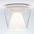LED taklampe Annex L krystallglass konisk forfra