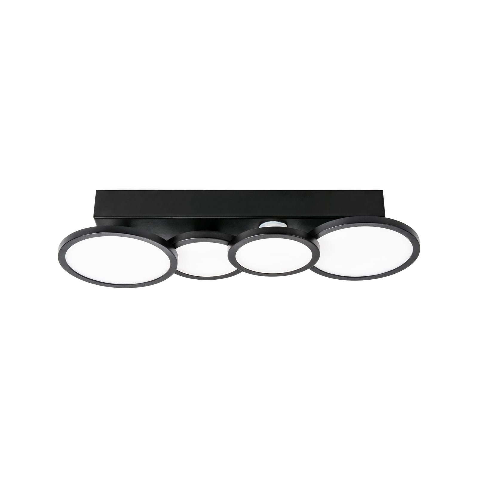 LED taklampe Aqua 4-lys GU10 svart IP44 bakside