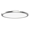 LED taklampe Aqua bladsølv Ø30 cm GX53 CCT IP44 fra forfra