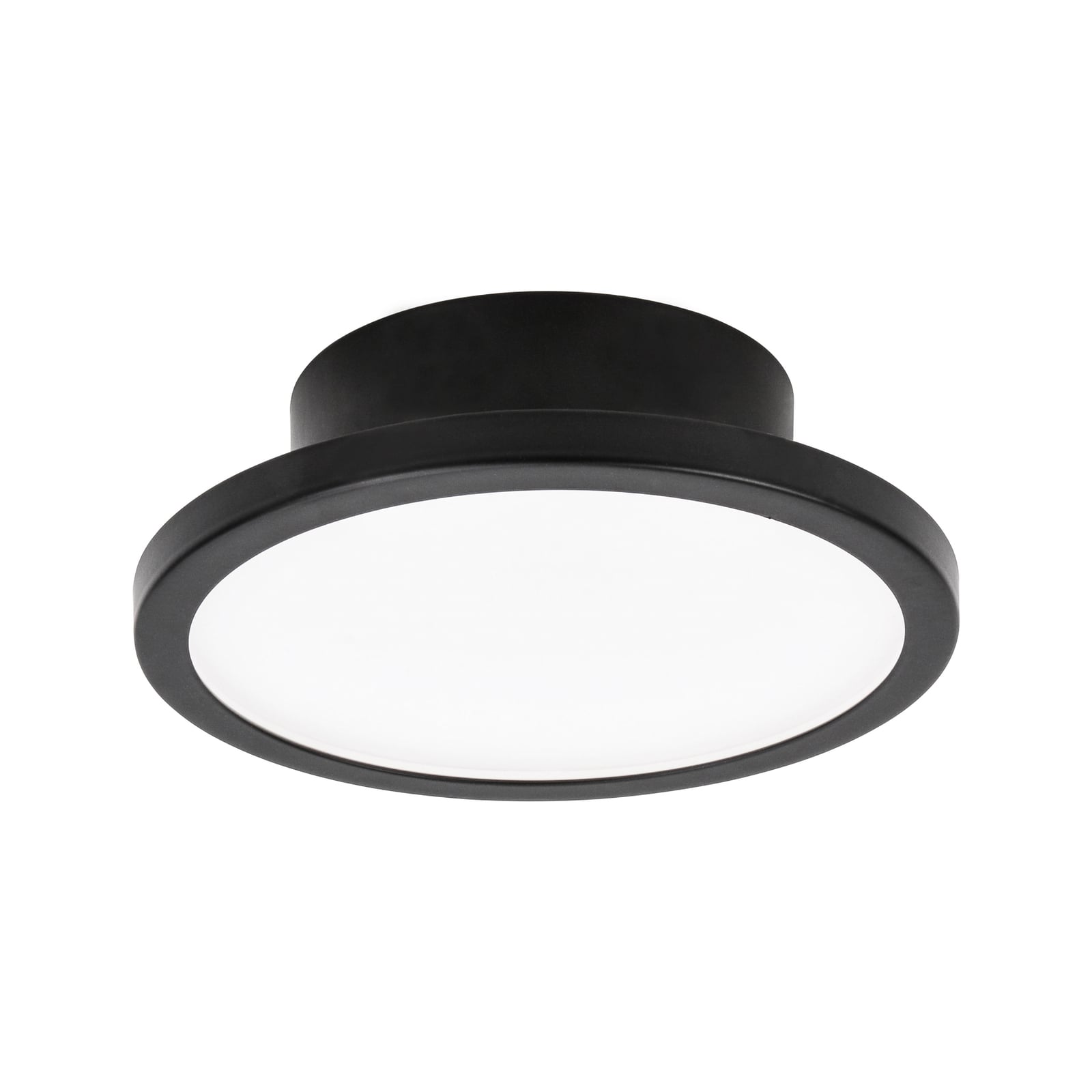 LED taklampe Aqua svart Ø14,7 cm GX53 IP44 CCT