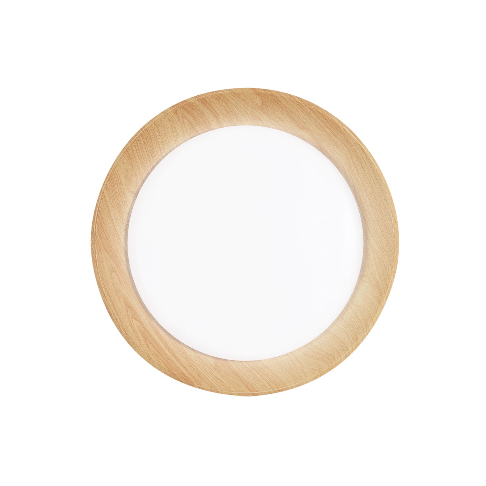 LED taklampe Arka hvit/tredekor Ø50 cm CCT 35W detalj av tredekor