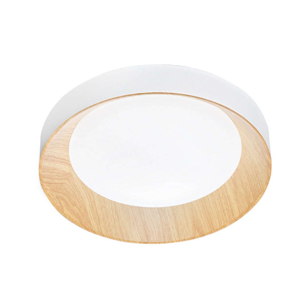 LED taklampe Arka hvit trefarget Ø40 cm forfra