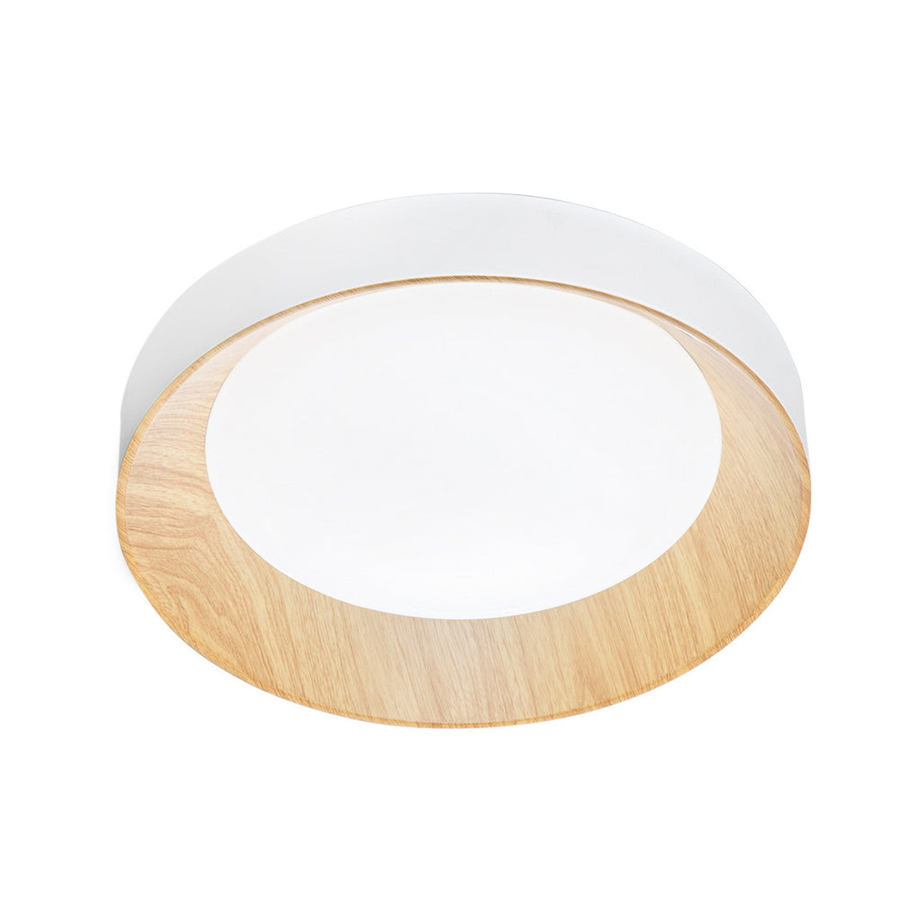 LED taklampe Arka hvit trefarget Ø40 cm forfra