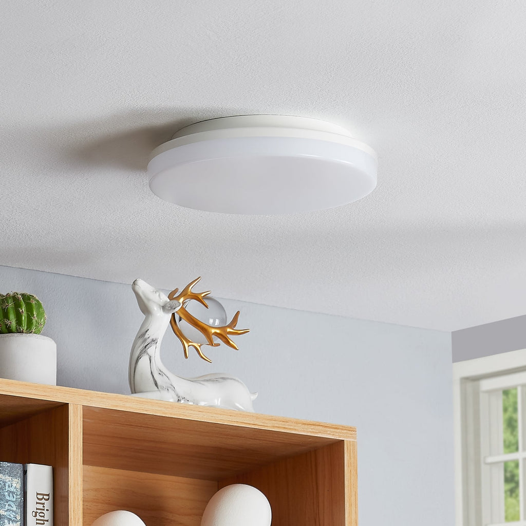 LED-taklampe Artin med bevegelsessensor hvit forfra