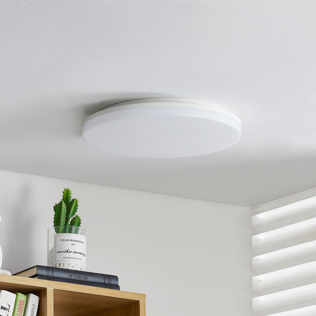LED taklampe Artin med bevegelsessensor hvit bakside