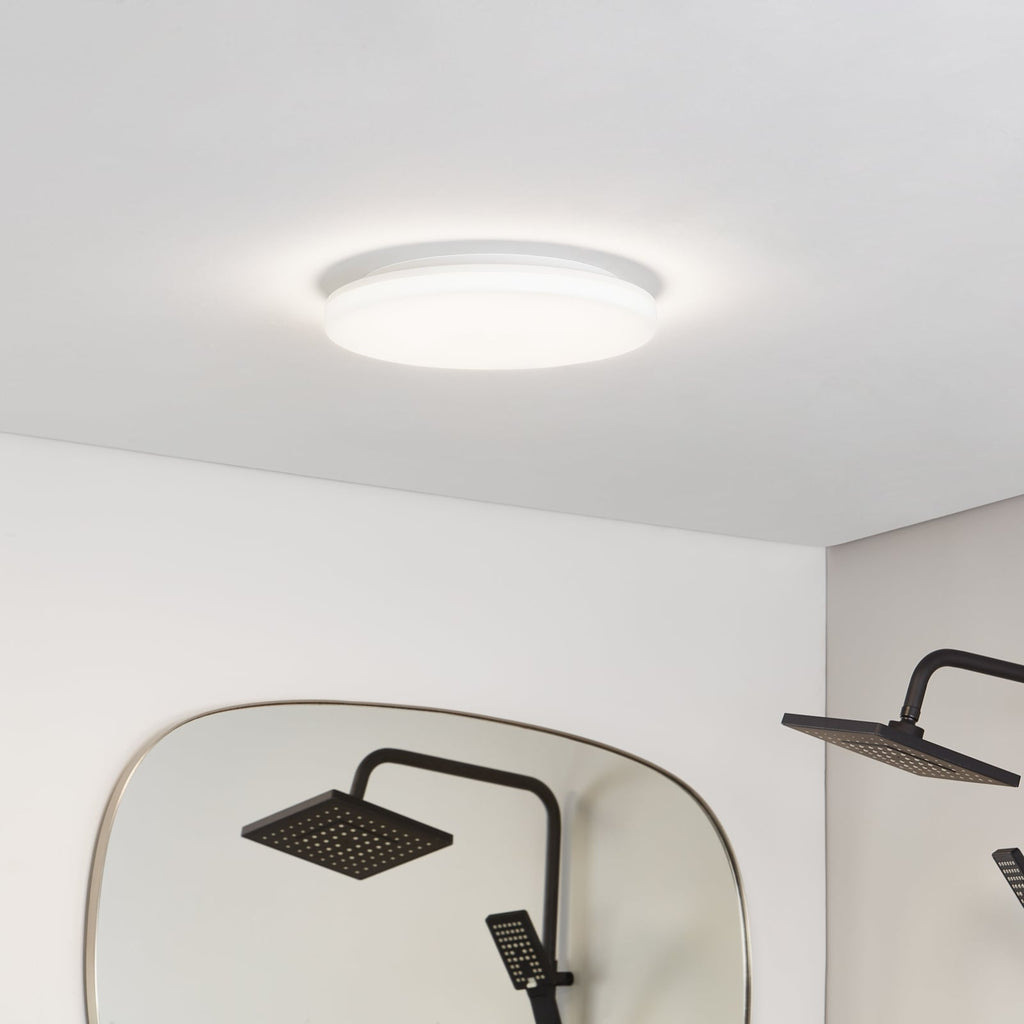 LED taklampe Artin hvit CCT IP65 detalj av lampe