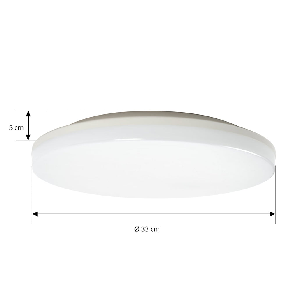 LED taklampe Artin hvit CCT IP65 nærbilde av lyskilde