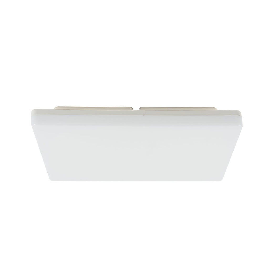LED taklampe Artin kvadratisk hvit 33 cm detalj