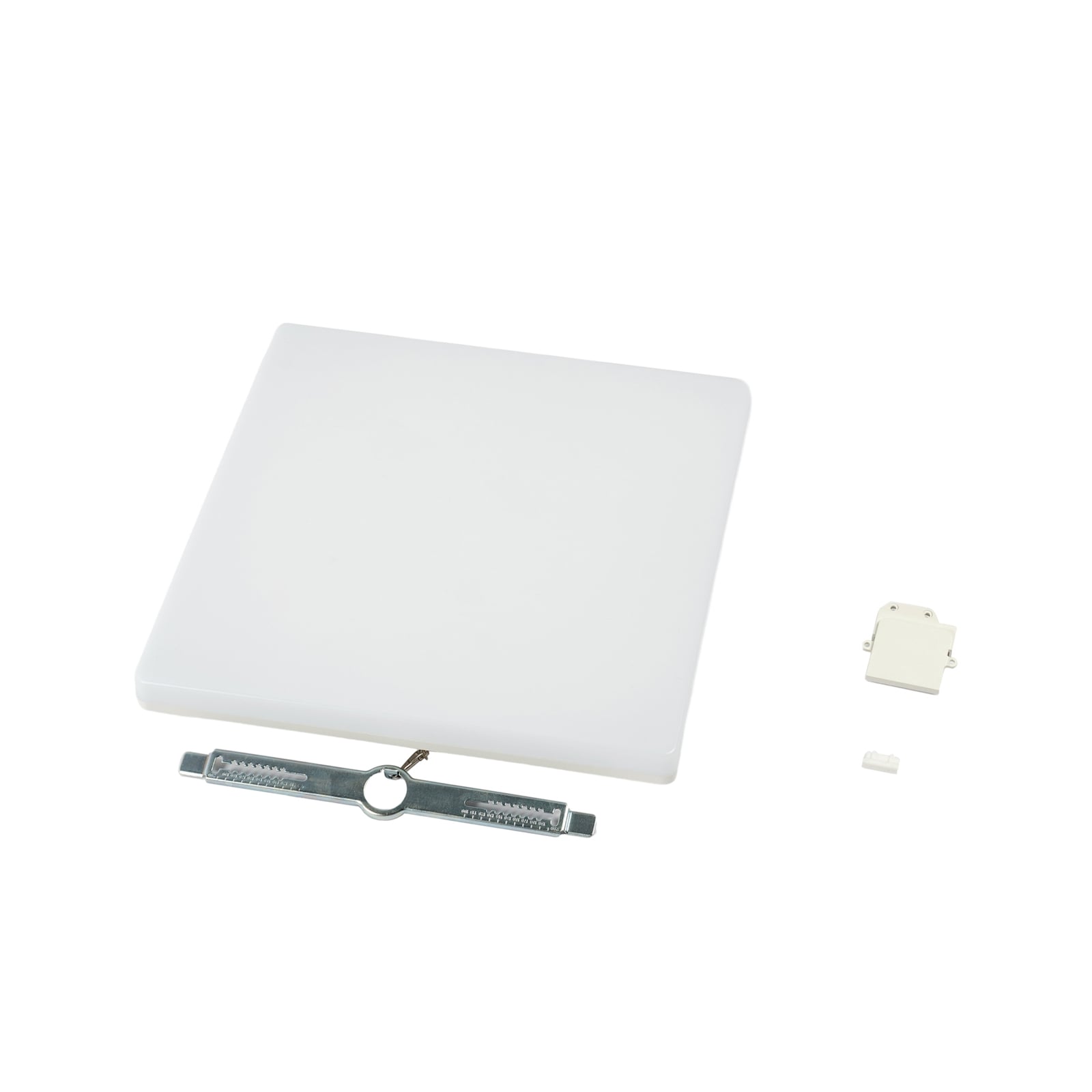 LED taklampe Artin kvadratisk hvit 33 cm oversikt